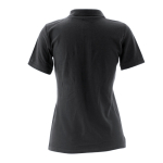 Polos personalizáveis para mulher em algodão 180 g/m2 Keya cor preto