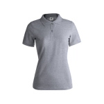 Polos personalizáveis para mulher em algodão 180 g/m2 Keya cor cinzento primeira vista