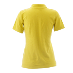 Polos personalizáveis para mulher em algodão 180 g/m2 Keya cor amarelo