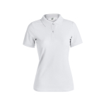 Polos personalizáveis para mulher em algodão 180 g/m2 Keya primeira vista