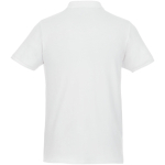 Polos de algodão orgânico e poliester reciclado 220 g/m2 Elevate NXT cor branco segunda vista traseira