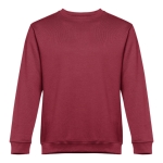 Sweatshirt de várias cores em poliester e algodão 300 g/m2 THC Delta cor bordeaux