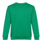 Sweatshirt de várias cores em poliester e algodão 300 g/m2 THC Delta cor verde
