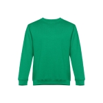 Sweatshirt de várias cores em poliester e algodão 300 g/m2 THC Delta cor verde primeira vista