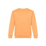 Sweatshirt de várias cores em poliester e algodão 300 g/m2 THC Delta cor coral primeira vista