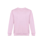 Sweatshirt de várias cores em poliester e algodão 300 g/m2 THC Delta cor lilás primeira vista