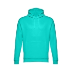 Hoodies personalizados en várias cores 320 g/m2 THC Phoenix cor turquesa primeira vista