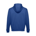 Hoodies com bolso marsupial algodão e poliester 320 g/m2 THC Moscow cor azul real