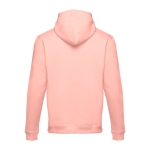 Hoodies com bolso marsupial algodão e poliester 320 g/m2 THC Moscow cor salmão