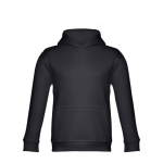 Hoodie personalizado criança algodão, poliester 320 g/m2 THC Phoenix Kids cor preto