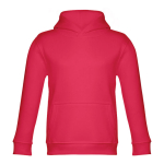 Hoodie personalizado criança algodão, poliester 320 g/m2 THC Phoenix Kids cor vermelho primeira vista