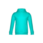 Hoodie personalizado criança algodão, poliester 320 g/m2 THC Phoenix Kids cor verde transparente primeira vista