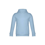 Hoodie personalizado criança algodão, poliester 320 g/m2 THC Phoenix Kids cor azul pastel primeira vista