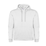 Sweatshirts em algodão e poliester com capuz 280 g/m2 Keya cor branco primeira vista