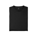 Sweatshirt técnica para criança em poliester 265 g/m2 Roma Basic cor preto primeira vista