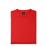Sweatshirt técnica para criança em poliester 265 g/m2 Roma Basic cor vermelho