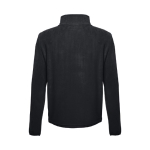 Polares unisexo personalizáveis em poliester 260 g/m2 THC Vienna cor preto segunda vista