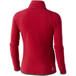 Casaco de mulher de microfibra e poliéster, 190 g/m2 Elevate Life cor vermelho vista traseira