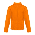 Casaco polar em poliester personalizável 260 g/m2 THC Helsinki cor cor-de-laranja primeira vista