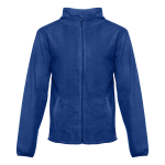 Casaco polar em poliester personalizável 260 g/m2 THC Helsinki cor azul real primeira vista
