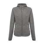 Casaco polar cintado para mulher em poliester 260 g/m2 THC Helsinki cor cinzento primeira vista