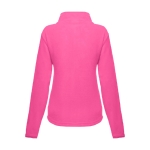 Casaco polar cintado para mulher em poliester 260 g/m2 THC Helsinki cor cor-de-rosa segunda vista