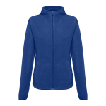 Casaco polar cintado para mulher em poliester 260 g/m2 THC Helsinki cor azul real primeira vista