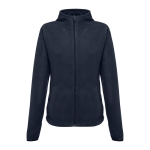 Casaco polar cintado para mulher em poliester 260 g/m2 THC Helsinki cor azul-marinho