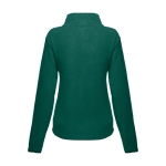Casaco polar cintado para mulher em poliester 260 g/m2 THC Helsinki cor verde-escuro segunda vista
