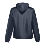 Casacos infantis corta-vento em poliester 65 g/m2 THC Dublin Kids cor azul-marinho terceira vista