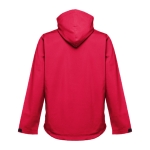 Casaco softshell para empresa, poliester com capuz 280 g/m2 THC Zagreb cor vermelho segunda vista