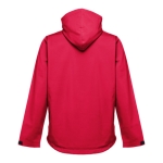 Casaco softshell para empresa, poliester com capuz 280 g/m2 THC Zagreb cor vermelho