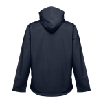 Casaco softshell para empresa, poliester com capuz 280 g/m2 THC Zagreb cor azul-marinho segunda vista