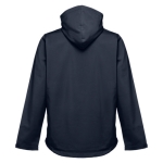 Casaco softshell para empresa, poliester com capuz 280 g/m2 THC Zagreb cor azul-marinho