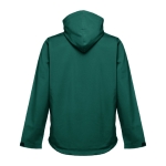 Casaco softshell para empresa, poliester com capuz 280 g/m2 THC Zagreb cor verde-escuro segunda vista