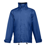 Parkas impermeáveis e acolchoadas em poliester THC Liubliana cor azul real primeira vista