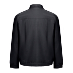 Casaco personalizado de trabalho em algodão 240 g/m2 THC Bratislava cor preto