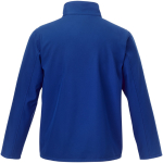 Casacos softshell para empresas, poliester 250 g/m2 Elevate Essentials cor azul segunda vista traseira
