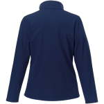 Casacos softshell em poliester para mulher 250 g/m2 Elevate Essentials cor azul-marinho segunda vista traseira