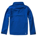Casaco softshell impermeável respirável poliester 300 g/m2 Elevate Life cor azul