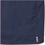 Casaco softshell impermeável respirável poliester 300 g/m2 Elevate Life vista detalhe 2