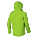Casaco softshell impermeável respirável poliester 300 g/m2 Elevate Life vista traseira