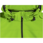 Casaco softshell impermeável respirável poliester 300 g/m2 Elevate Life vista detalhe 2
