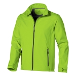 Casaco softshell impermeável respirável poliester 300 g/m2 Elevate Life terceira vista