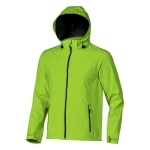 Casaco softshell impermeável respirável poliester 300 g/m2 Elevate Life quarta vista
