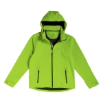 Casaco softshell impermeável respirável poliester 300 g/m2 Elevate Life