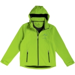 Casaco softshell impermeável respirável poliester 300 g/m2 Elevate Life vista impressão serigrafia