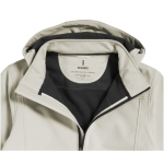 Casaco softshell impermeável respirável poliester 300 g/m2 Elevate Life vista detalhe 3