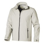 Casaco softshell impermeável respirável poliester 300 g/m2 Elevate Life terceira vista