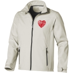 Casaco softshell impermeável respirável poliester 300 g/m2 Elevate Life